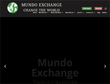 Tablet Screenshot of mundoexchange.org